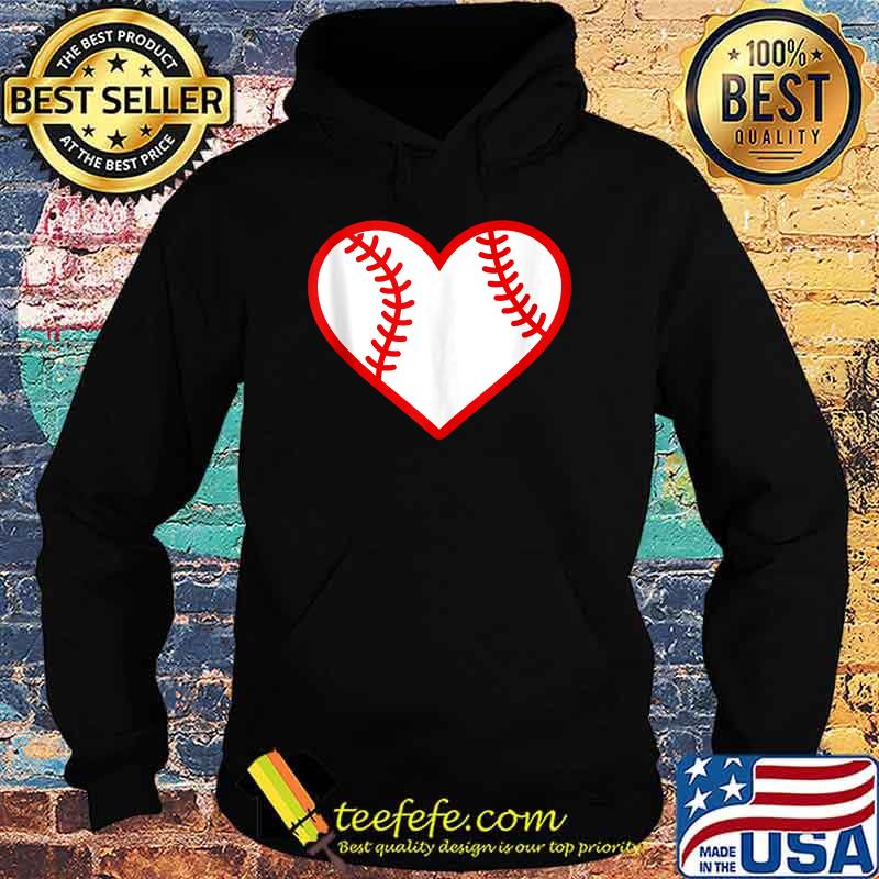 Baseball Heart Gift for Baseball Players T-s Hoodie Baseball Heart Gift for Baseball Players T-s Hoodie
