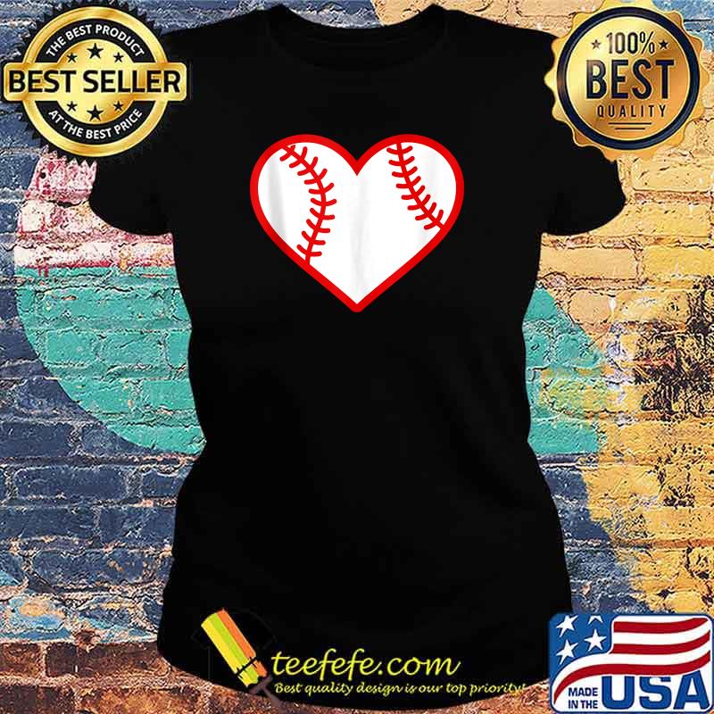 Baseball Heart Gift for Baseball Players T-s Ladies tee Baseball Heart Gift for Baseball Players T-s Ladies tee