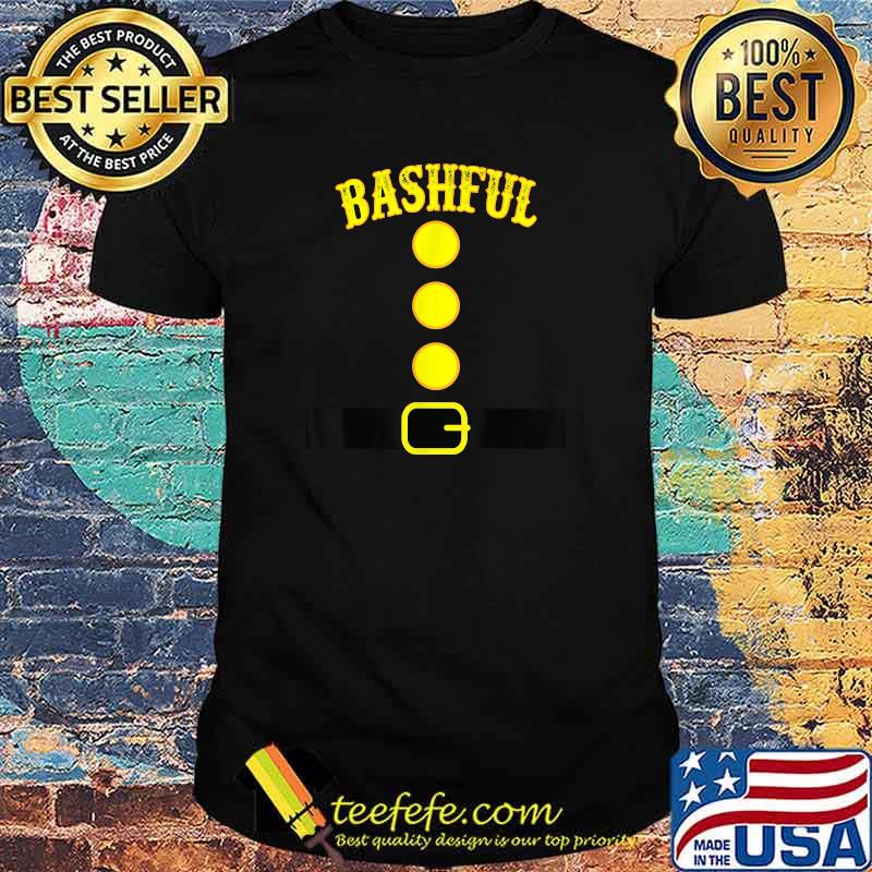 Bashful Dwarf Funny Halloween Costume Matching Bashful Dwarf T-Shirt