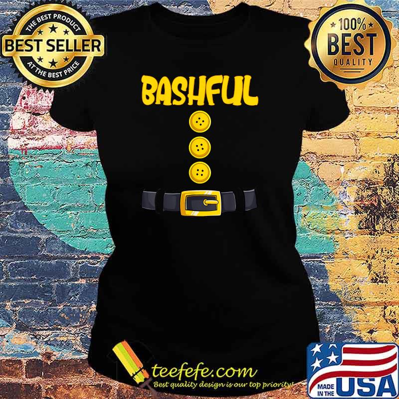Bashful Halloween Dwarf Costume Color Matching T-Shirt Ladies tee Bashful Halloween Dwarf Costume Color Matching T-Shirt Ladies tee
