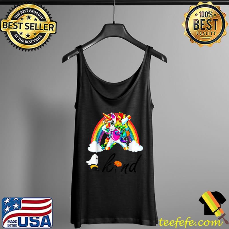 Be-Kind Choose Kindness Anti Bullying Rainbow Unicorn T-Shirt Tank Top Be-Kind Choose Kindness Anti Bullying Rainbow Unicorn T-Shirt Tank Top