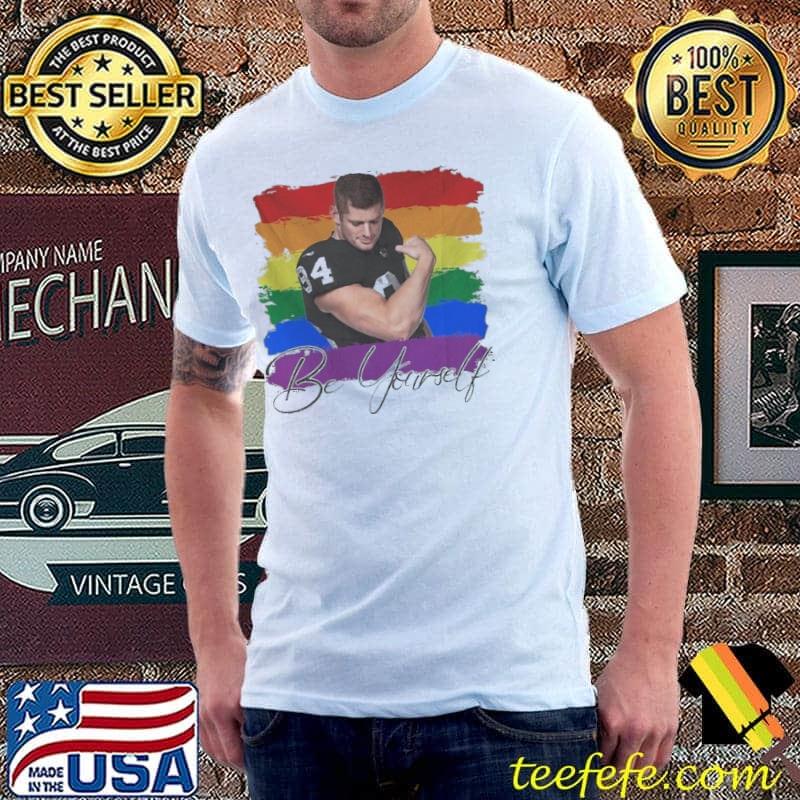 Be Yourself LGBT Carl Nassib 94 Shirt