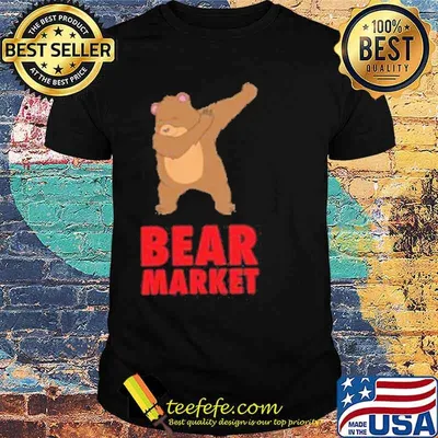 Bear market dabbing shirt
