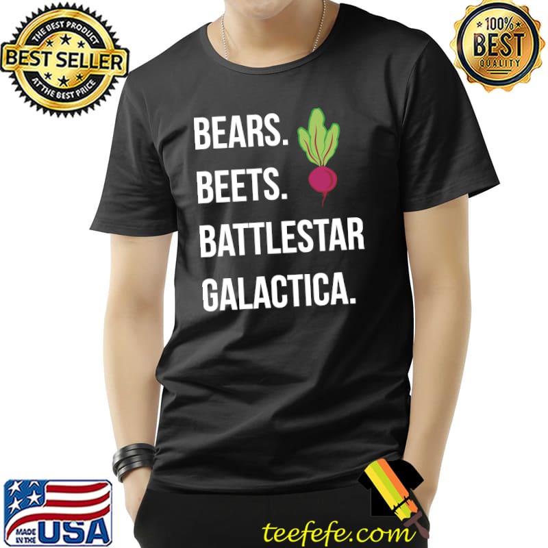 Bears. Beets. Battlestar Galactica. - The Office Essential T-Shirt