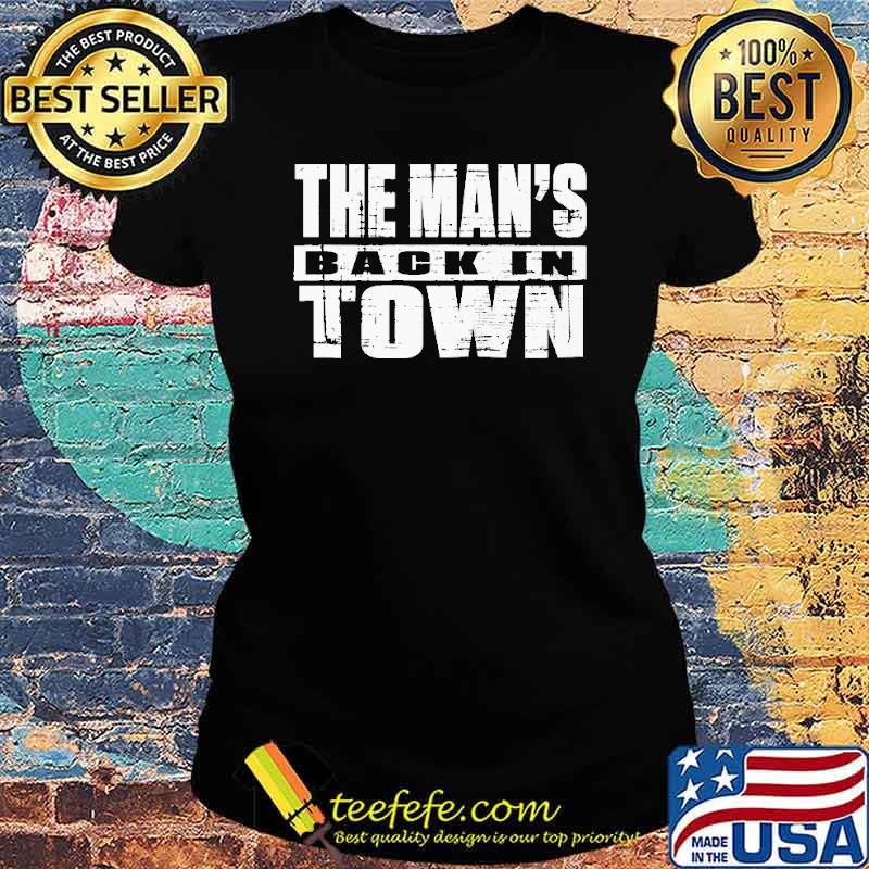 Becky Lynch The Man's Back in Town Pullover Shirt Ladies tee Becky Lynch The Man's Back in Town Pullover Shirt Ladies tee