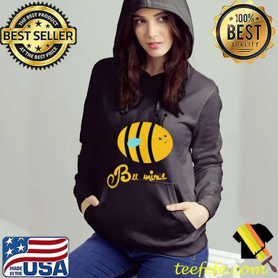 Bee Mine Cute Bees Valentines Day Couples T-shirt