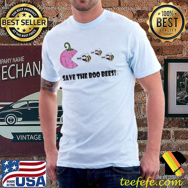 Bee Pumpkin Boo Boo Boo Save The Boo Bees Shirt