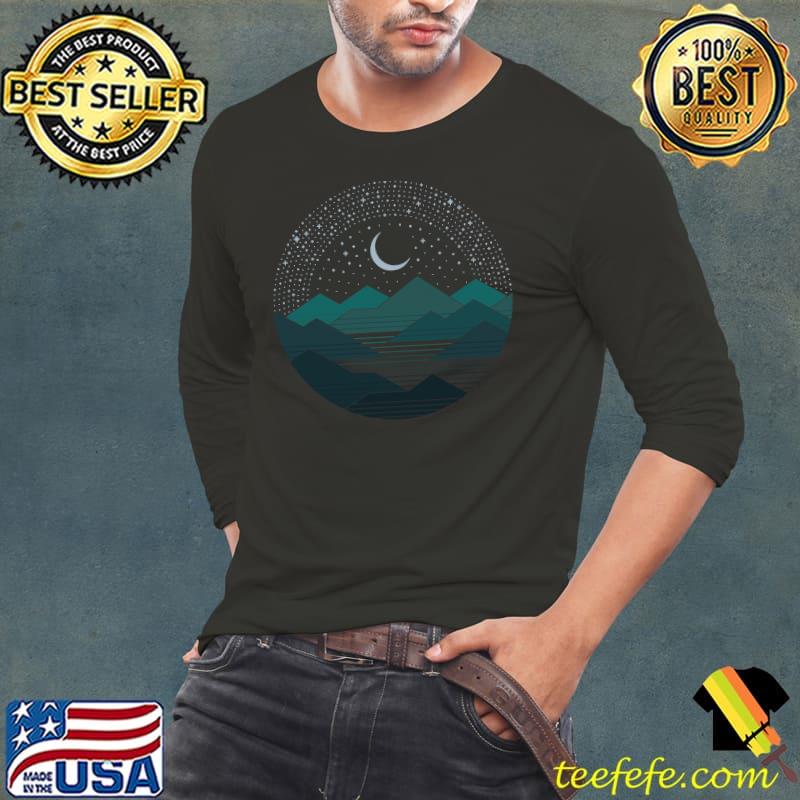 Between The Mountains And The Stars Classic T-Shirt Long Sleeve Tee Between The Mountains And The Stars Classic T-Shirt Long Sleeve Tee