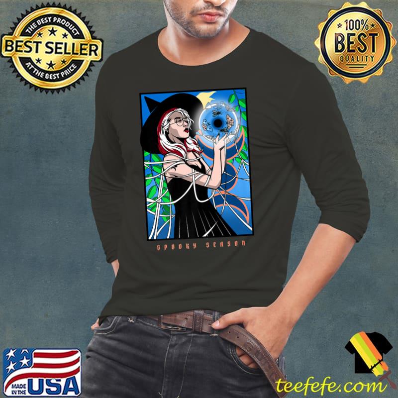 Bewitching Spooky Season Witch Premium T-Shirt Long Sleeve Tee Bewitching Spooky Season Witch Premium T-Shirt Long Sleeve Tee