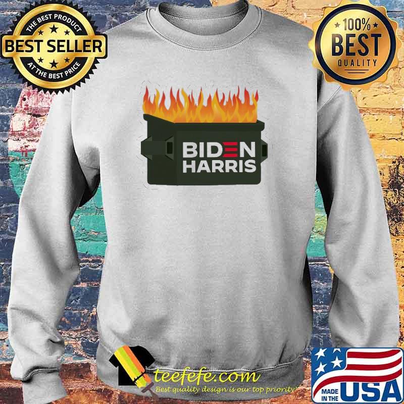 Biden Harris Garbage Burning Shirt Sweater Biden Harris Garbage Burning Shirt Sweater