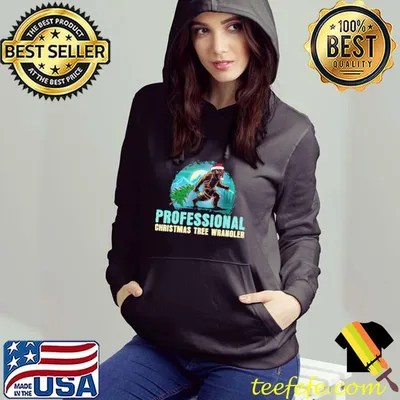 Bigfoot Professional Christmas Tree Wrangle Shirt