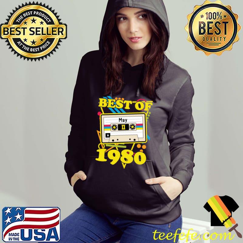 Birthday Best of May 1980 Vintage Cassette Tape T-shirt