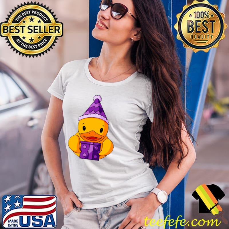 Birthday Rubber Duck T-Shirt Ladies Tee Birthday Rubber Duck T-Shirt Ladies Tee
