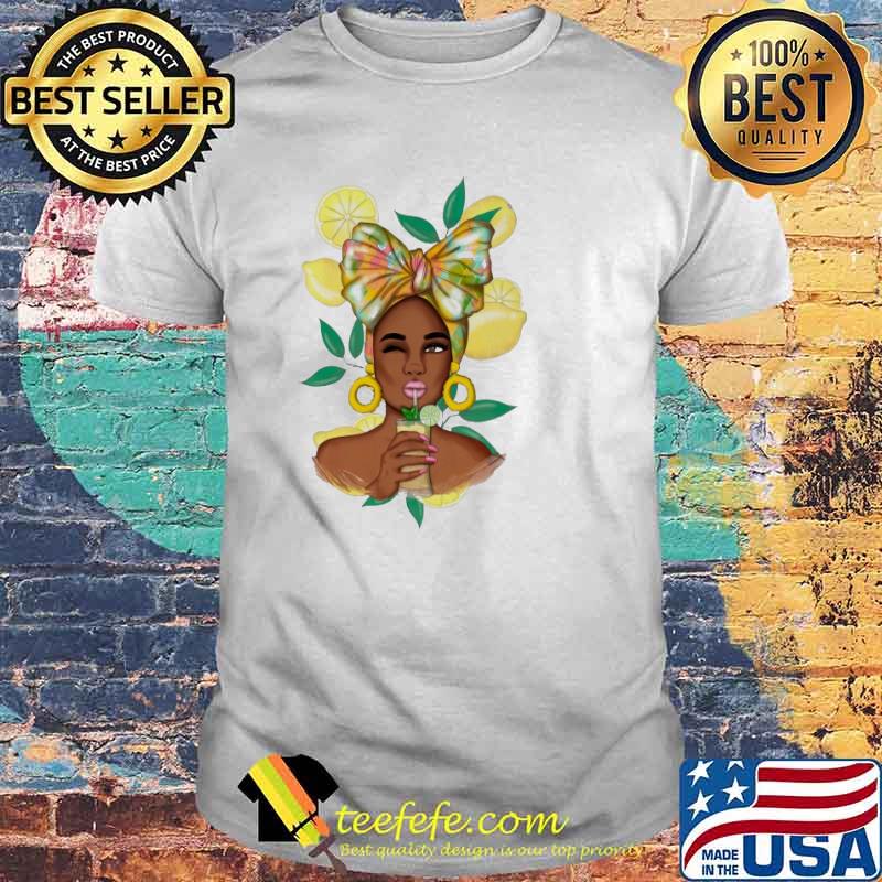 Black Girl Loves Lemonade Shirt Black Girl Loves Lemonade Shirt