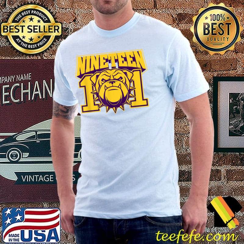 Black Omega-1911 Fraternity Bulldog Psi-Phi Nineteen 11 T-Shirt