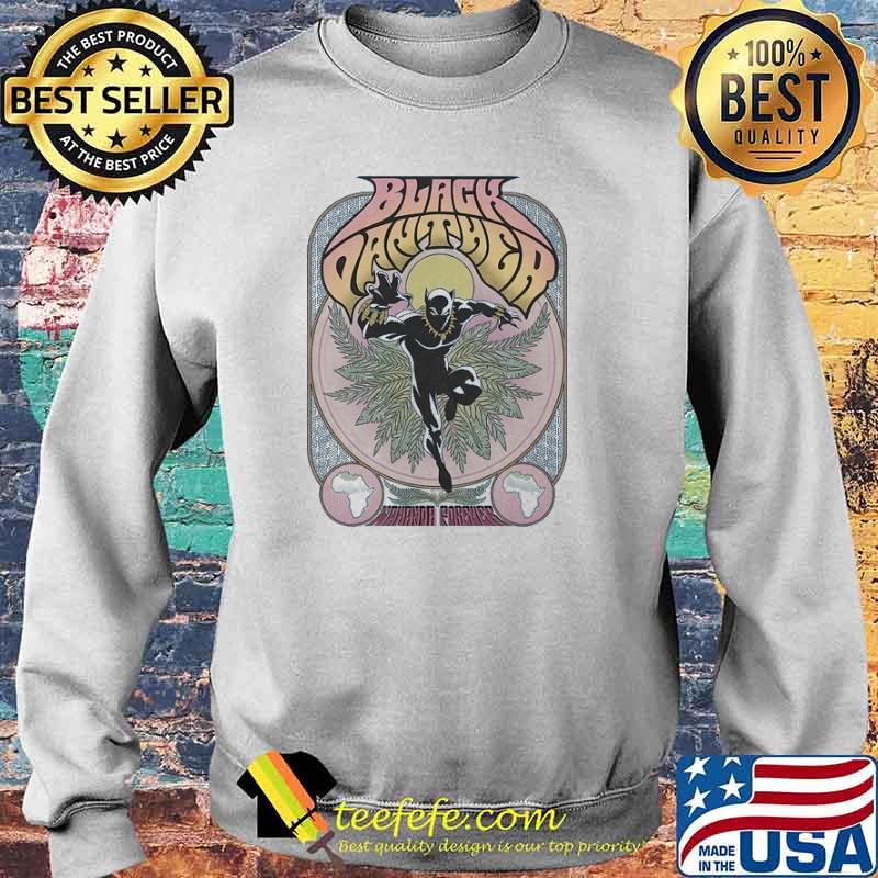 Black Panther Illustration Shirt Sweater Black Panther Illustration Shirt Sweater