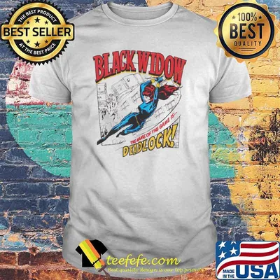 Black Widow The Name Of The Game Is Deadlock Shirt