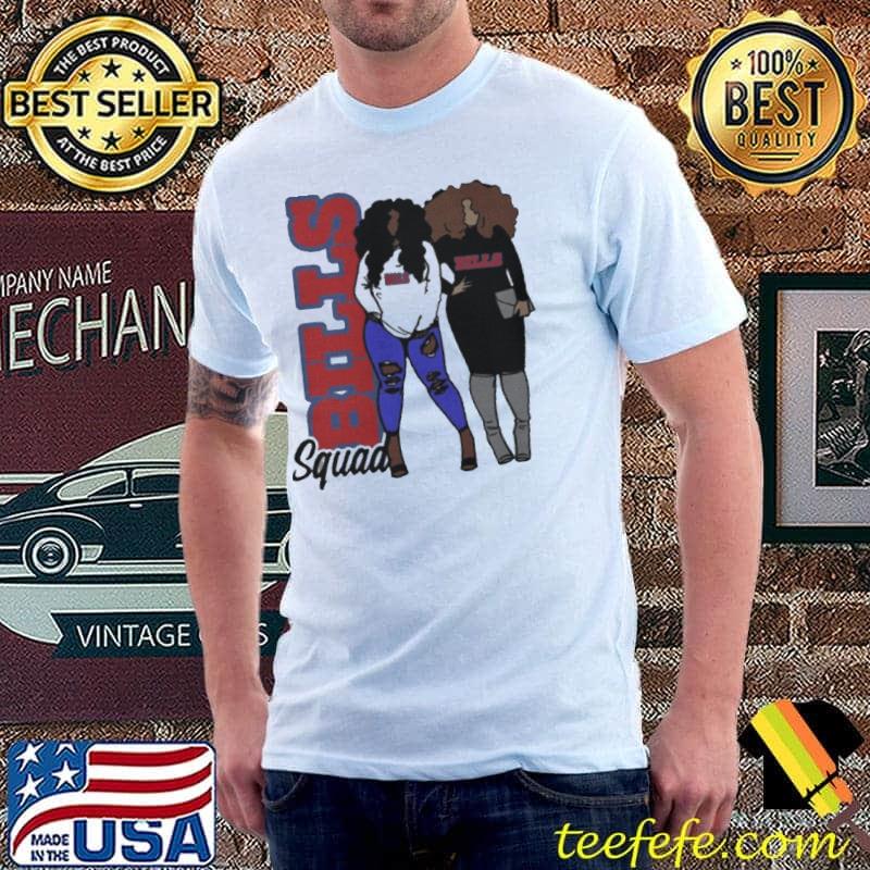 Black woman friend buffalo bills squad shirt