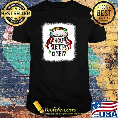 Bleached You Serious Clark Merry Christmas Funny Christmas Premium T-Shirt