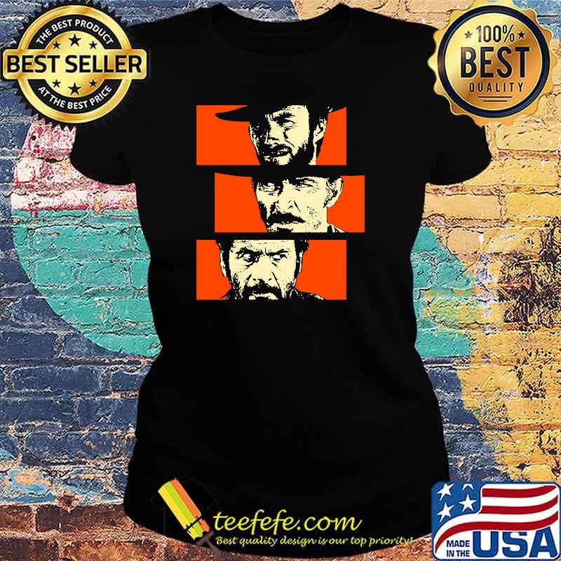 Blondie, Angel Eyes, Tuco T-Shirt Ladies tee Blondie, Angel Eyes, Tuco T-Shirt Ladies tee