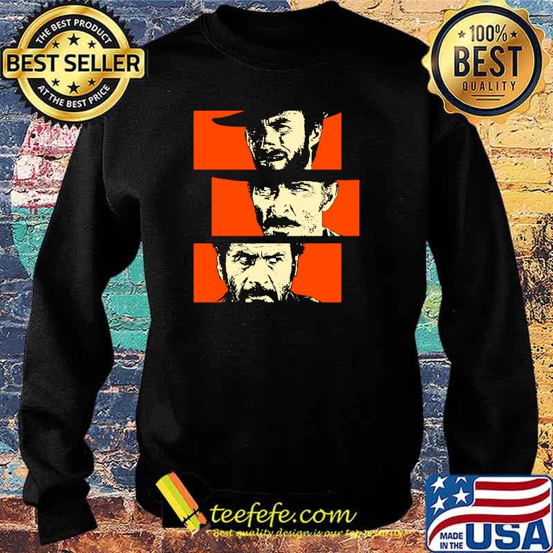Blondie, Angel Eyes, Tuco T-Shirt Sweater Blondie, Angel Eyes, Tuco T-Shirt Sweater
