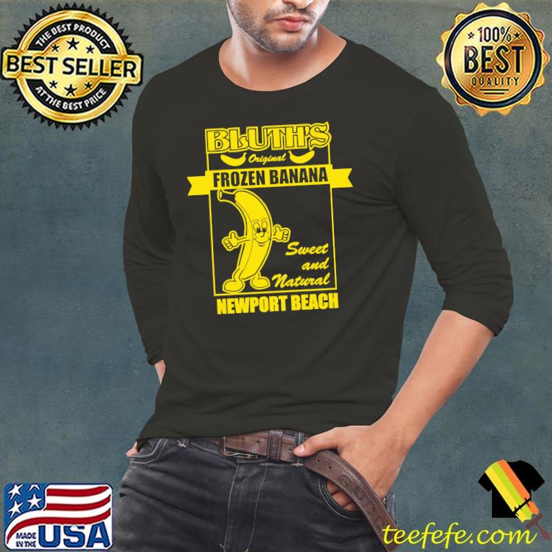 Bluth's Original Frozen Banana Essential T-Shirt Long Sleeve Tee Bluth's Original Frozen Banana Essential T-Shirt Long Sleeve Tee