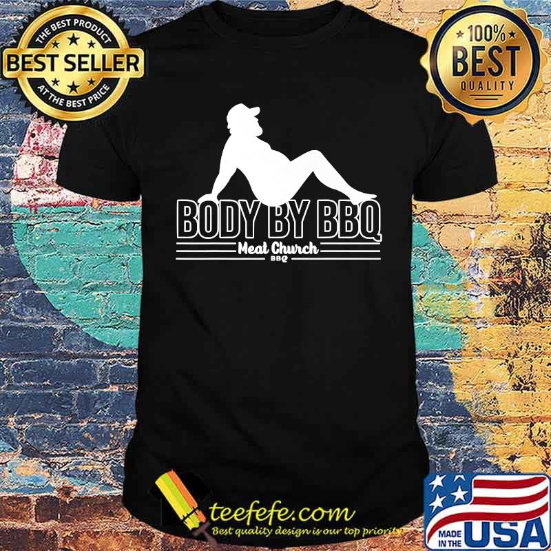 Body By BBQ Vintage Meat Church Premium T-Shirt