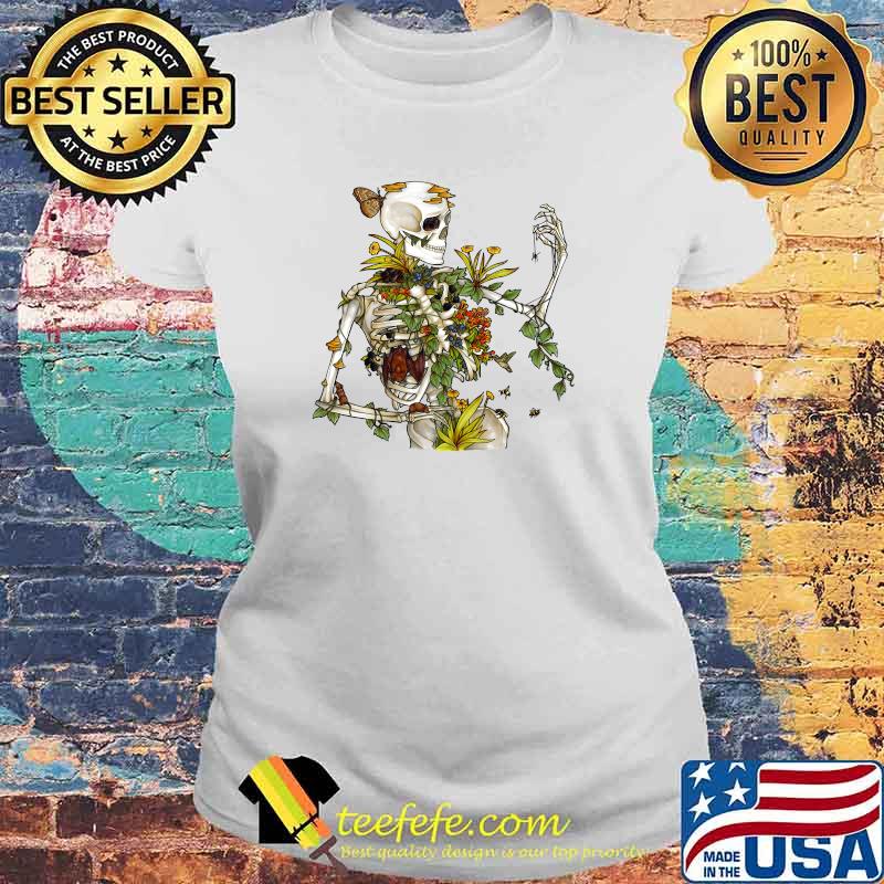 Bones and Botany Skull T-Shirt Laides tee Bones and Botany Skull T-Shirt Laides tee