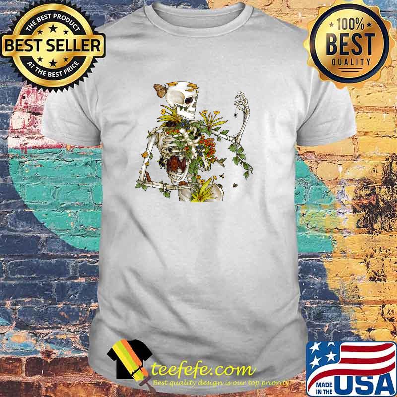 Bones and Botany Skull T-Shirt