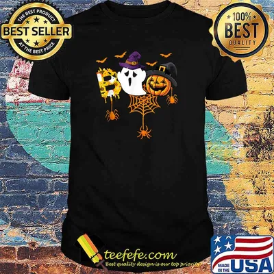 Boo Halloween Bitcoin Ghost Witch Costume Kids Girls Boys T-Shirt