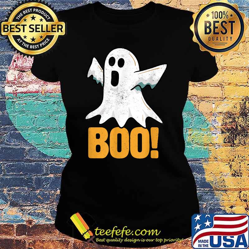 BOO! Halloween Ghost T-Shirt Ladies tee BOO! Halloween Ghost T-Shirt Ladies tee