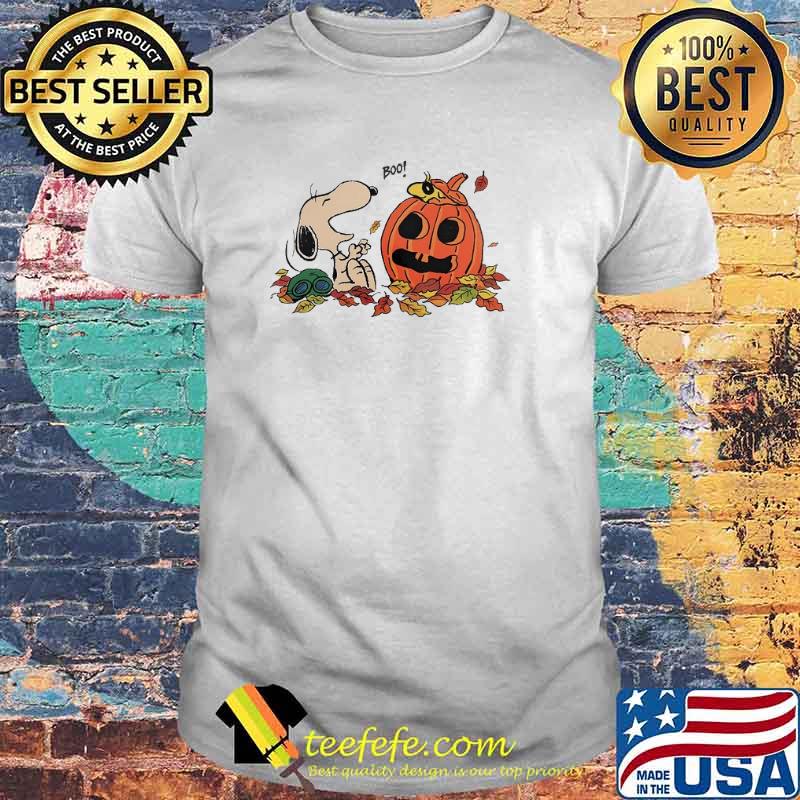 Boo Snoopy Pumkin Halloween Shirt