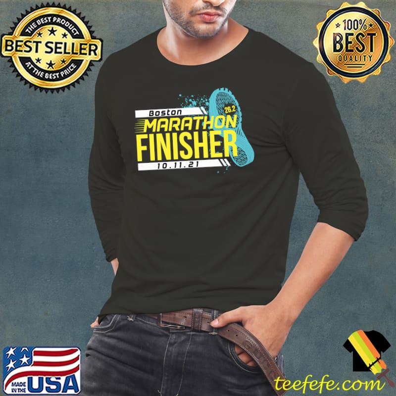 Boston Runner 26 Mile Finisher Marathon 2021 T-shirt