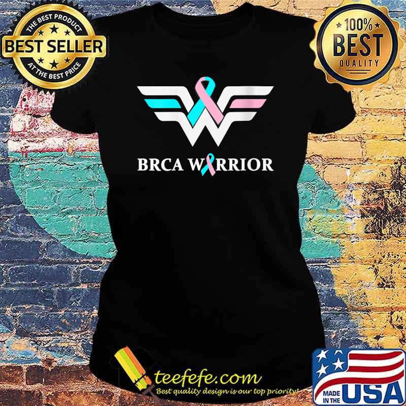 BRCA Warrior breast cancer Awareness T-Shirt Ladies tee BRCA Warrior breast cancer Awareness T-Shirt Ladies tee