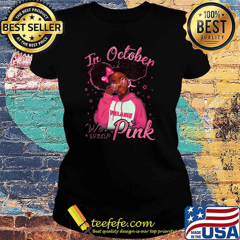 Breast Cancer Awareness African American Black Queen Pink T-s Ladies tee Breast Cancer Awareness African American Black Queen Pink T-s Ladies tee