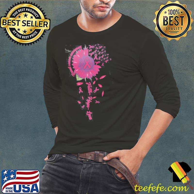 Breast Cancer Awareness Faith Hope Love Shirt