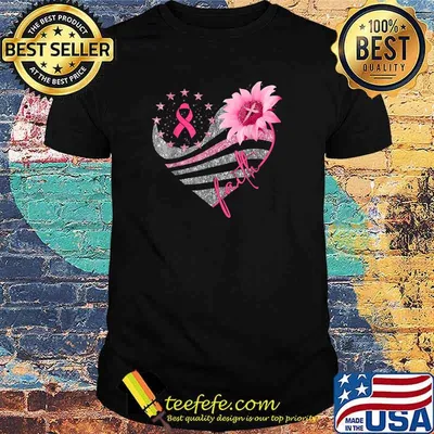 Breast Cancer Faith Breast Cancer Awareness T-Shirt