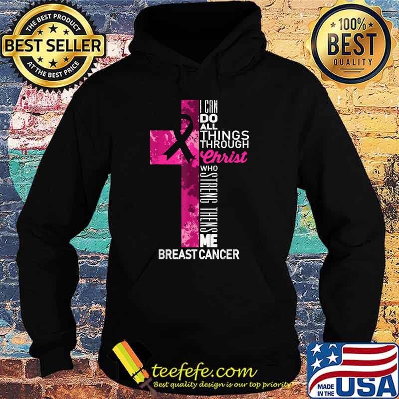 Breast Cancer Survivor Christian Ribbon Cancer Awareness T-Shirt Hoodie Breast Cancer Survivor Christian Ribbon Cancer Awareness T-Shirt Hoodie
