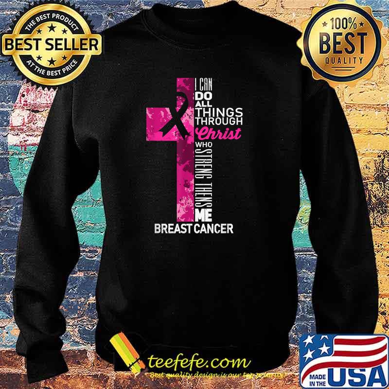 Breast Cancer Survivor Christian Ribbon Cancer Awareness T-Shirt Sweater Breast Cancer Survivor Christian Ribbon Cancer Awareness T-Shirt Sweater