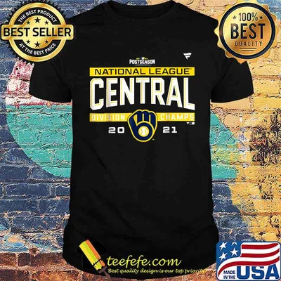 Brewers 2021 NL Central Champions T-Shirt