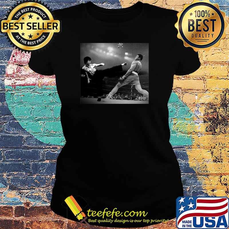 Bruce Lee Vs Muhammad Ali Shirt Ladies tee Bruce Lee Vs Muhammad Ali Shirt Ladies tee