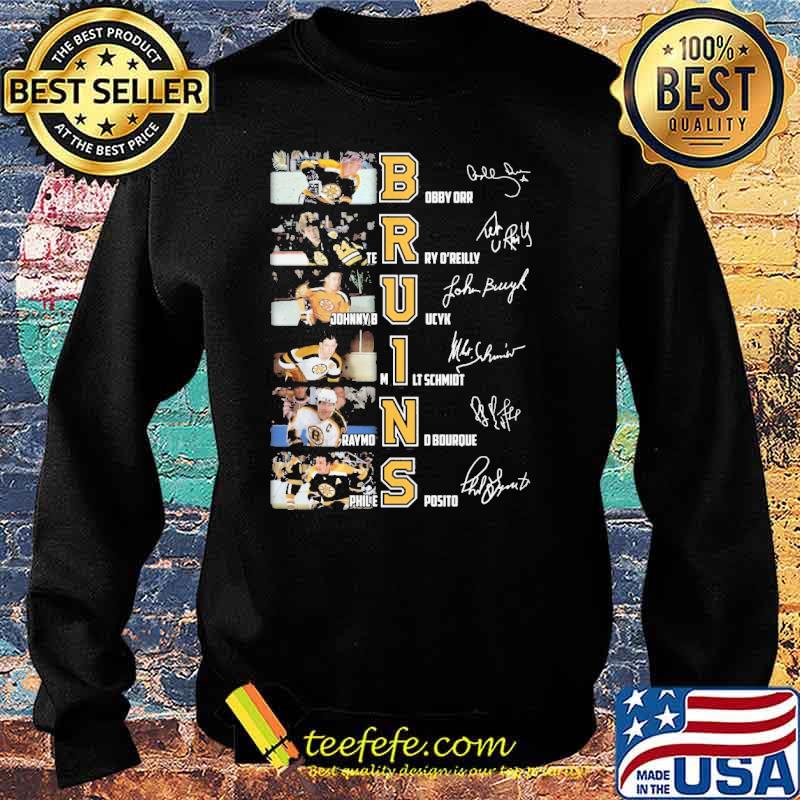 Bruins Team Signature Shirt Sweater Bruins Team Signature Shirt Sweater