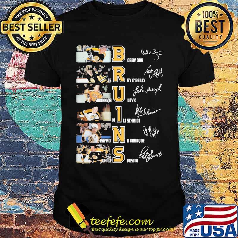 Bruins Team Signature Shirt