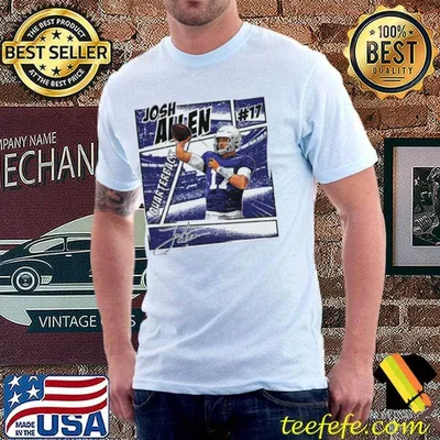 Buffalo football Josh Allen quarterback shirt