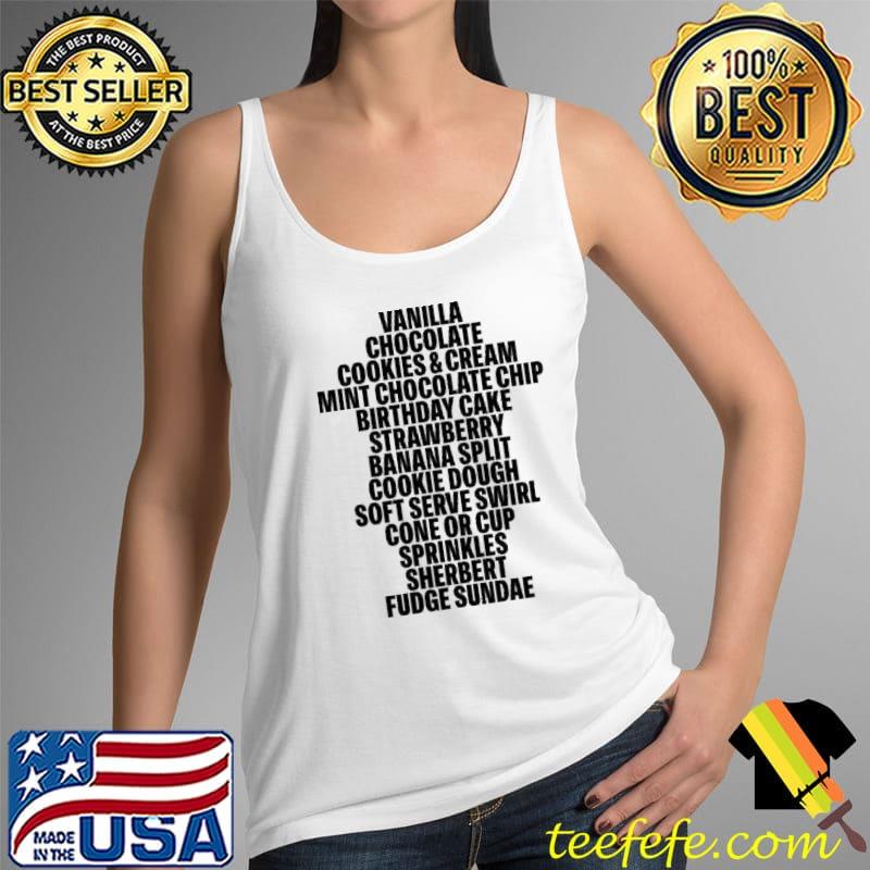 BuzzFeed Ice Cream World Tour Ice Cream Day Shirt Tank Top BuzzFeed Ice Cream World Tour Ice Cream Day Shirt Tank Top