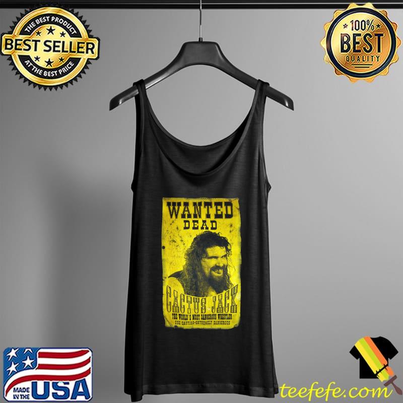 Cactus Jack Poster wanted dead T-Shirt Tank Top Cactus Jack Poster wanted dead T-Shirt Tank Top