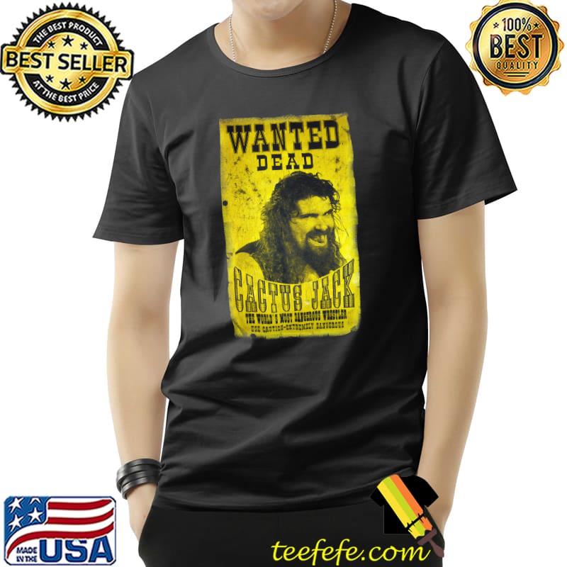 Cactus Jack Poster wanted dead T-Shirt Unisex Cactus Jack Poster wanted dead T-Shirt Unisex