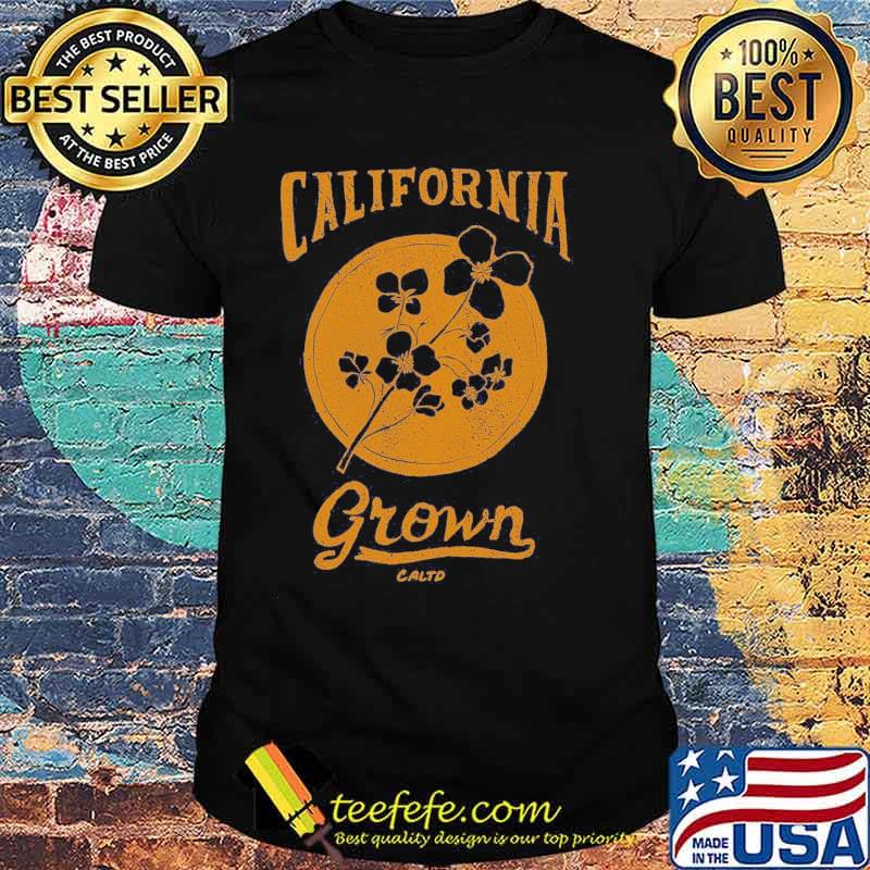 California grown caltd flower shirt