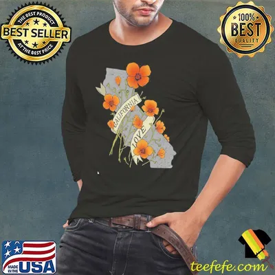 California Love Flower Shirt
