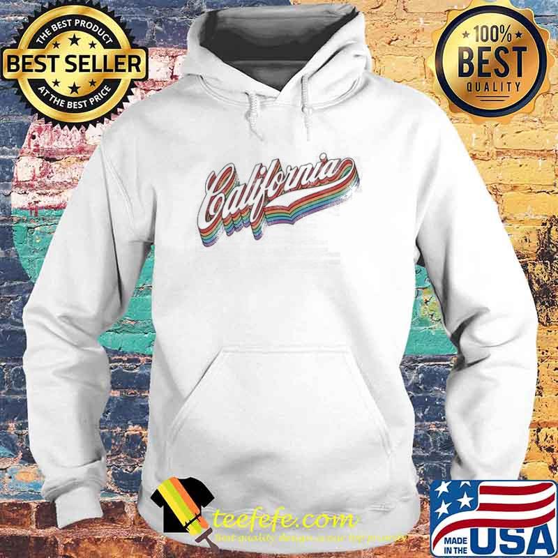 California Rainbow Baseball s Hoodie California Rainbow Baseball s Hoodie